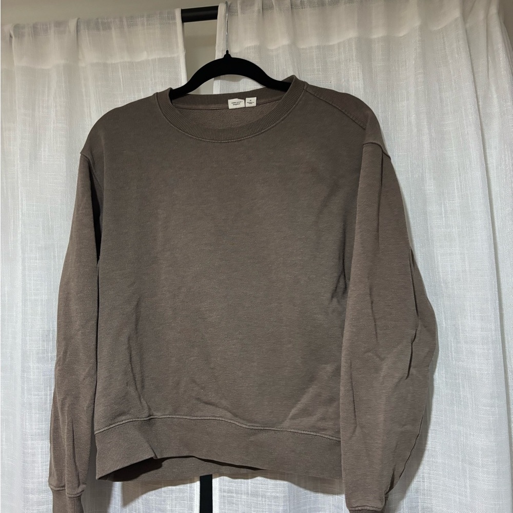 tentree Women's light Brown Crew Neck Sweater